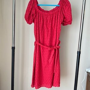 Velvet by Graham & Spencer Eyelet Dress NWT